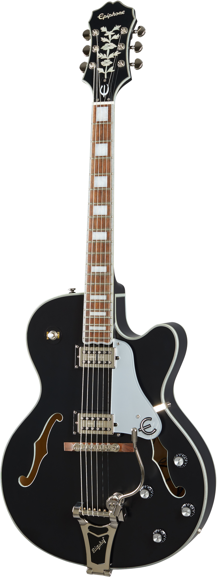 Epiphone Emperor Swingster Black Aged Gloss